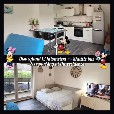 Appartement Studio O Fil De L'O A 12 Kilometres De Disneyland Paris Креси-ла-Шапель Экстерьер фото