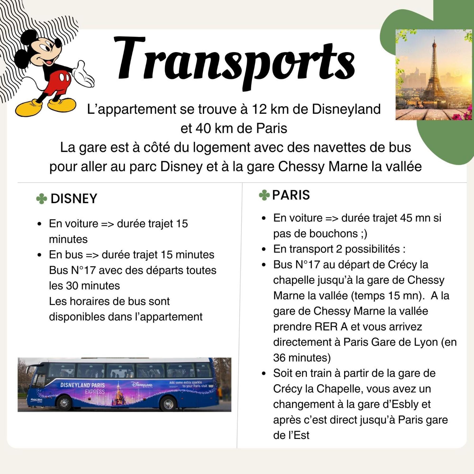 Appartement Studio O Fil De L'O A 12 Kilometres De Disneyland Paris Креси-ла-Шапель Экстерьер фото